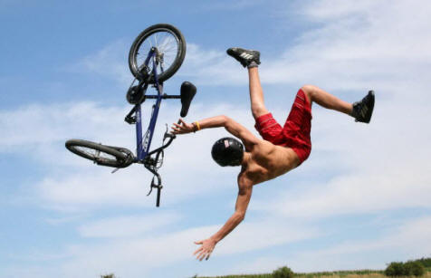 Bike Stunts gone Wrong
