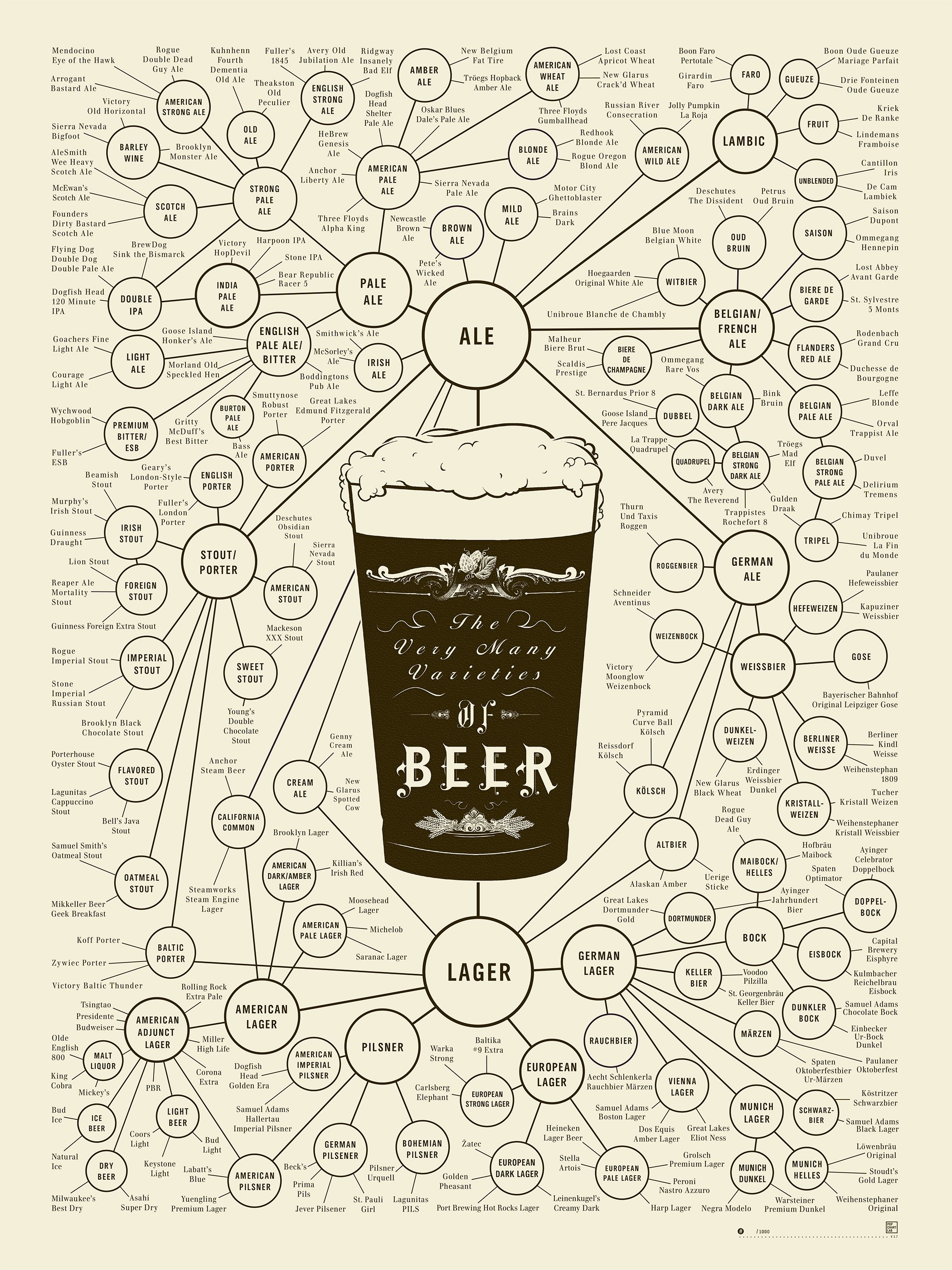 Lager or Ale Chart
